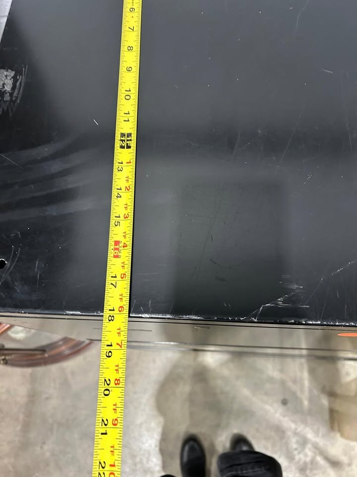 Large Black Filing Cabinet - 2 Available