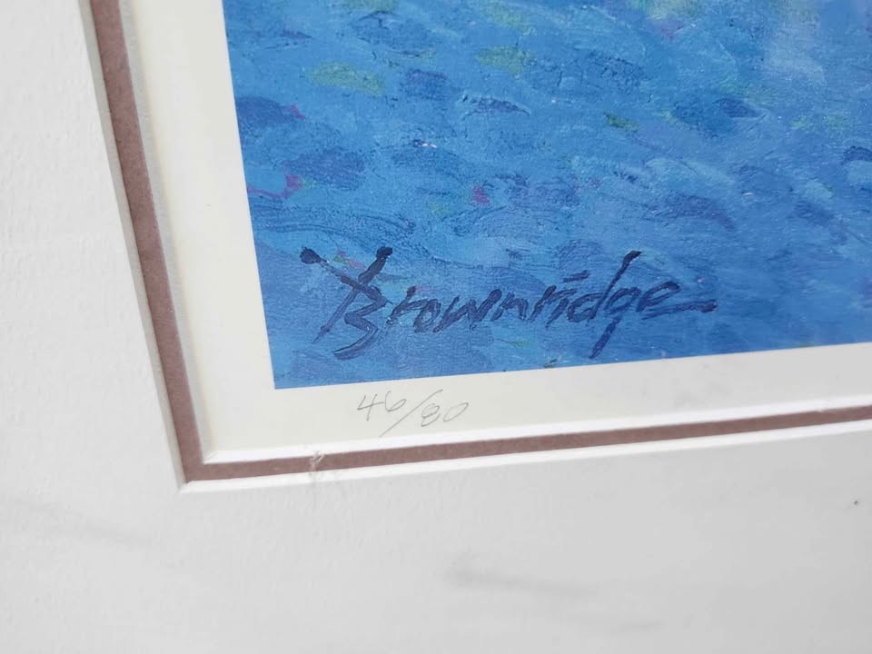 Bill Brownridge "The Unchosen" limited Edition Framed Print 46/80