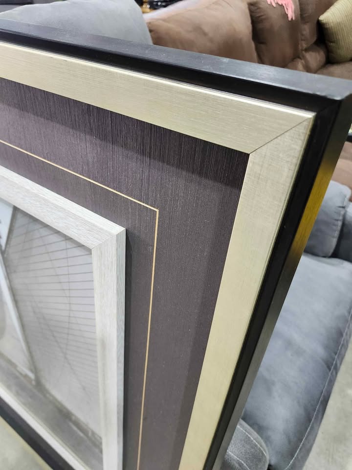 Mercana Sailing South Framed 30" H x 29.5" W Coastal Glass Print