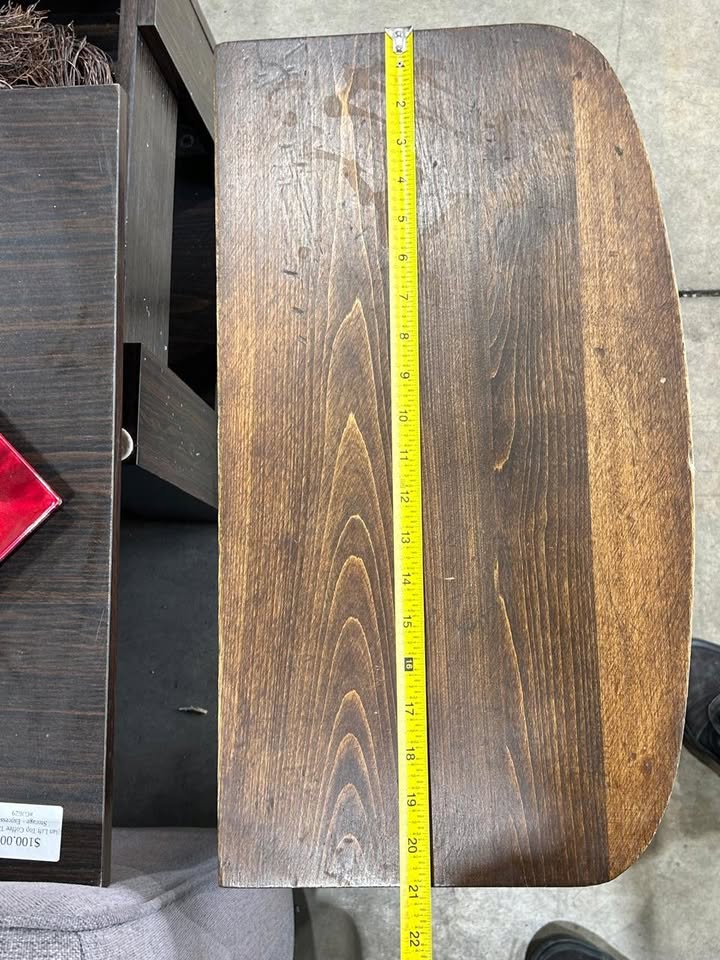 Vintage Wooden Small Entry/Side table