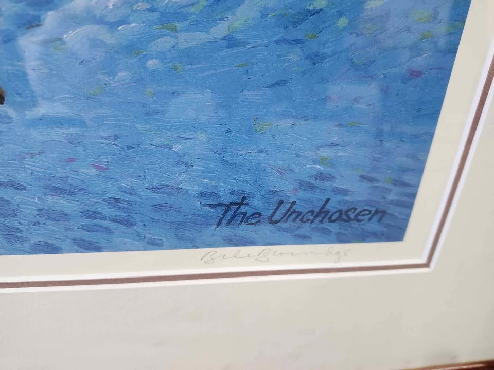 Bill Brownridge "The Unchosen" limited Edition Framed Print 46/80