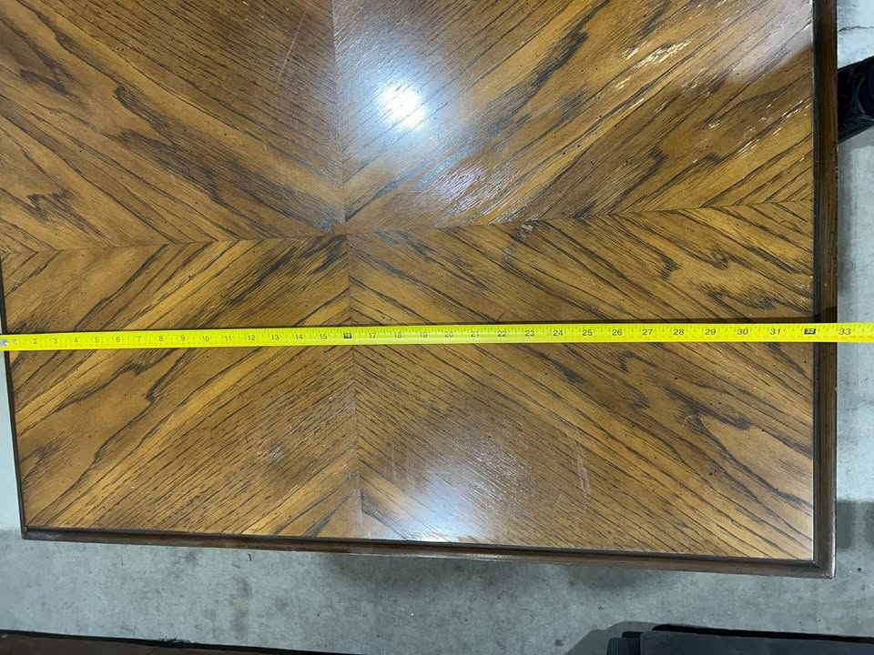Vintage Mid-Century Wooden Coffee table/Side table - no drawer