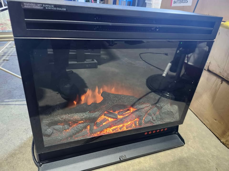 MasterFlame 1500W Electric Fireplace Insert