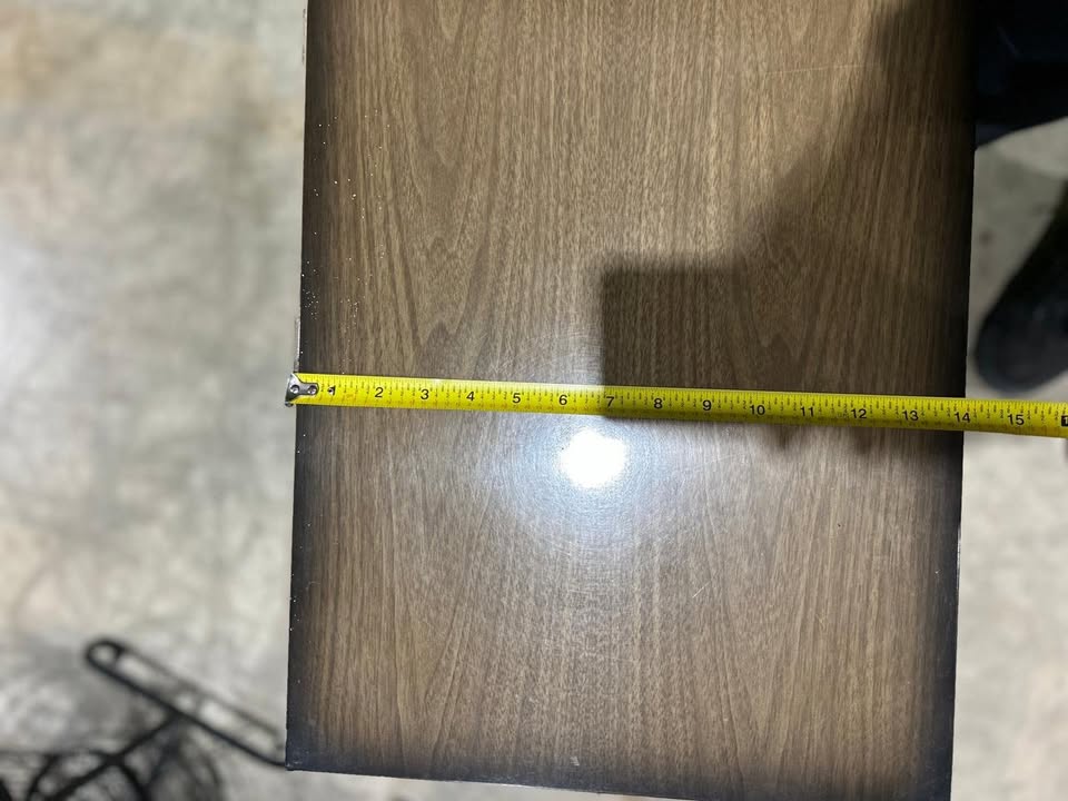 Mid-Century Modern Nightstand Brown/Mocha