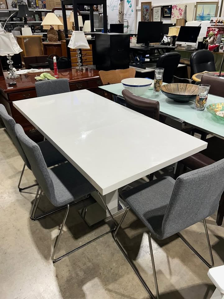 IKEA VOLFGANG Grey Chairs - 4 Available