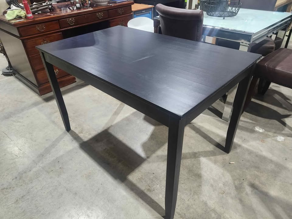 Ikea LERHAMN Dining Table - Black