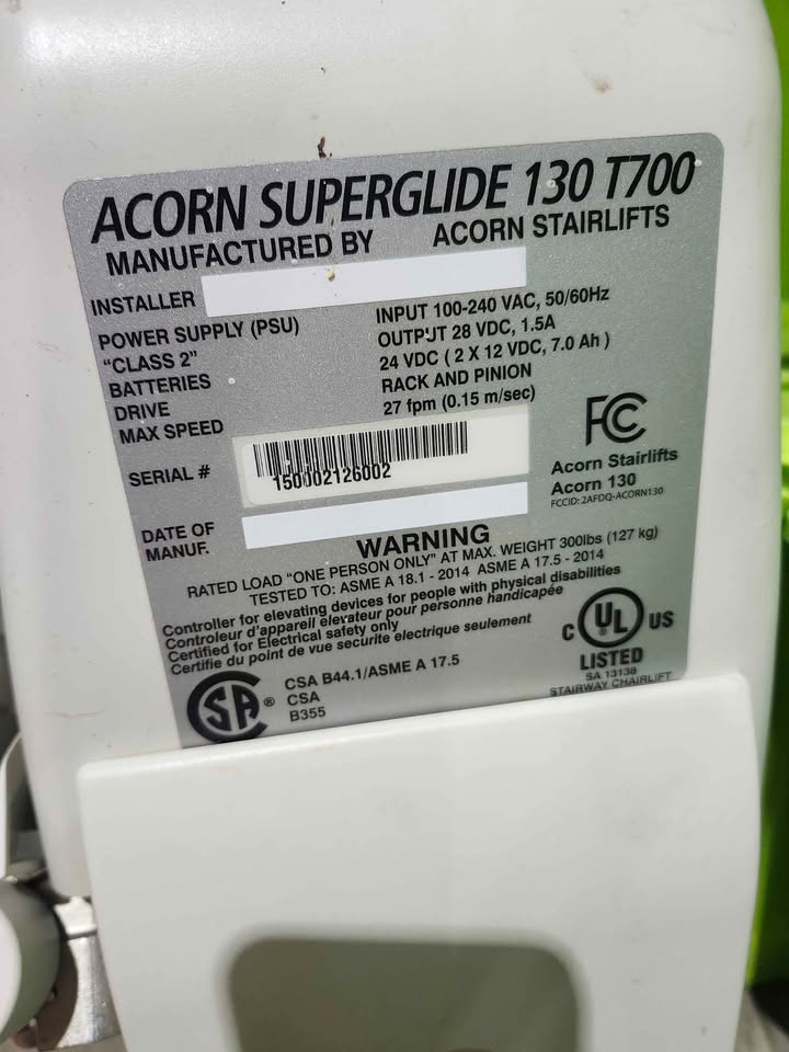 Acorn Superglide 130 T700