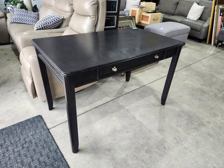 Ashley Black Writing Desk with Drawer