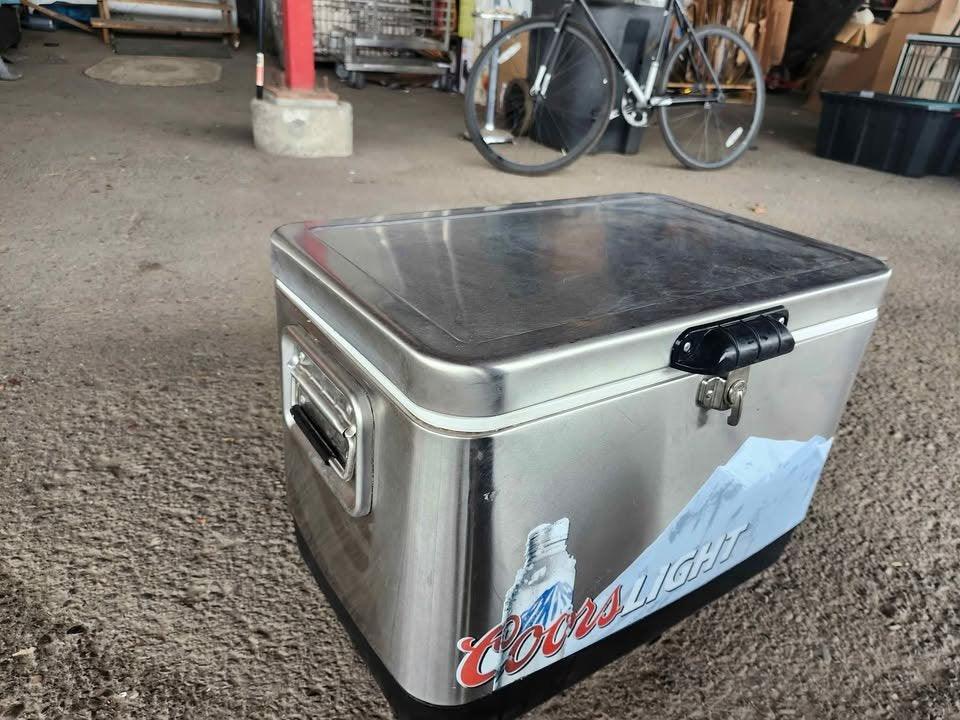 50L Stainless Steel Coors Light Cooler