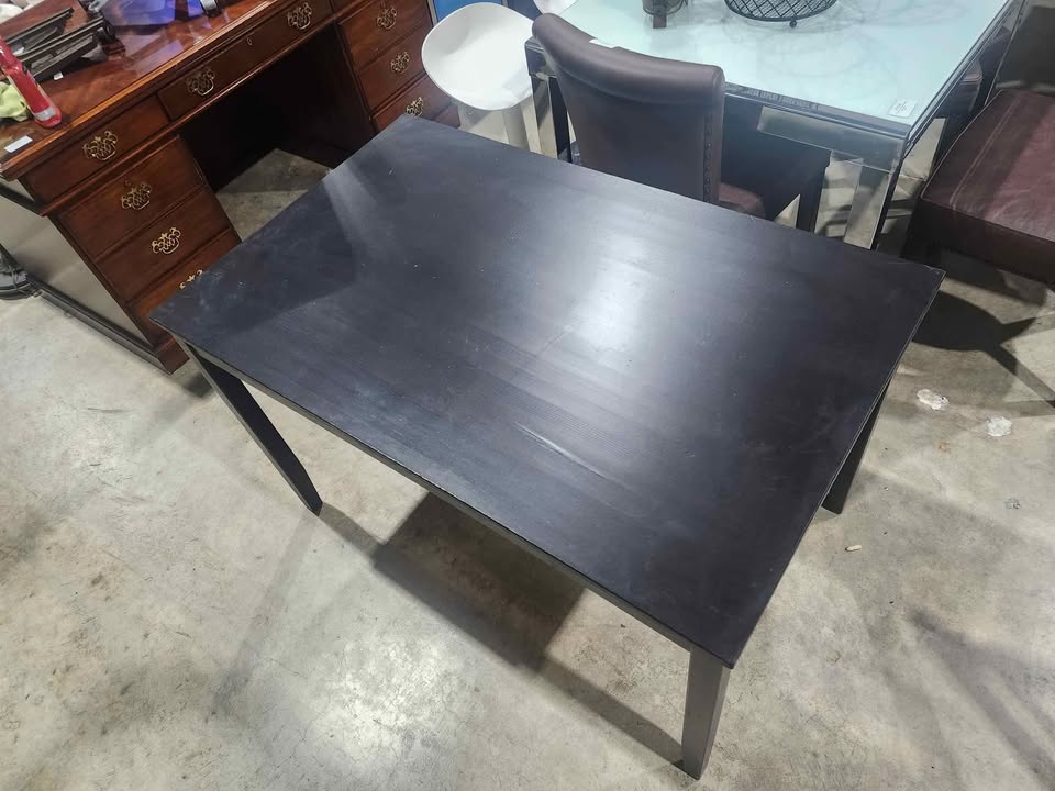Ikea LERHAMN Dining Table - Black