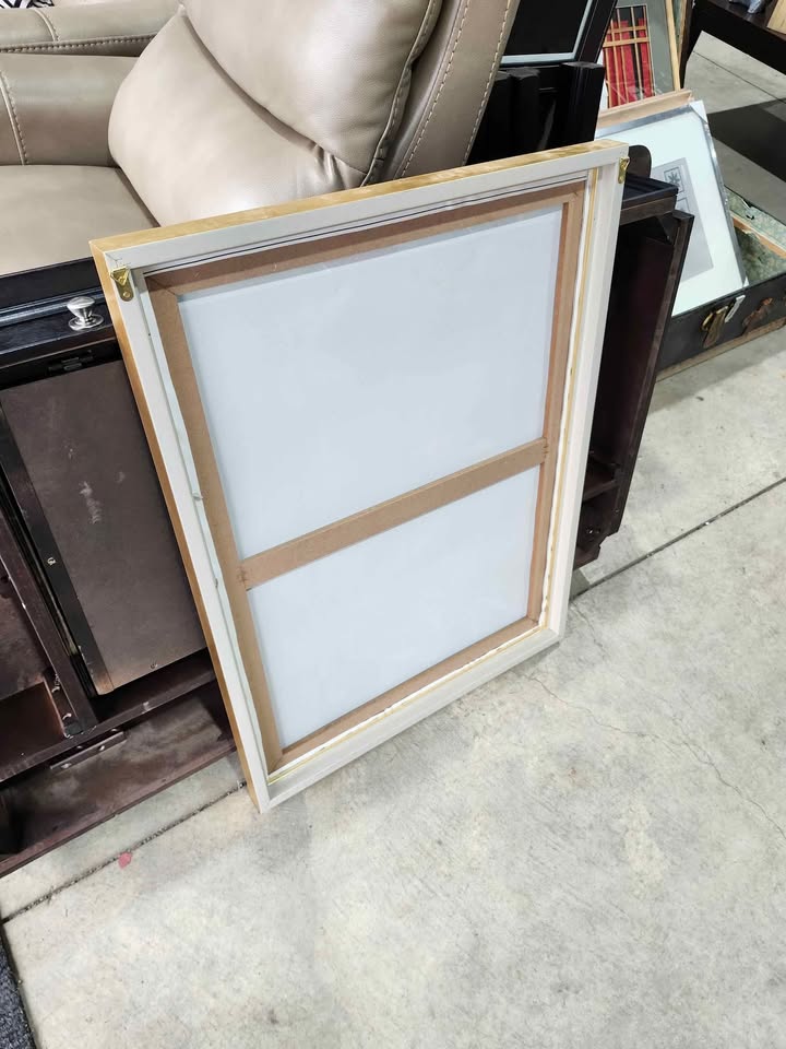 Super Soft Plush Velvet Upholstery Fabric 'Royal Palm Midnight Blue' Artwork - 24x32"