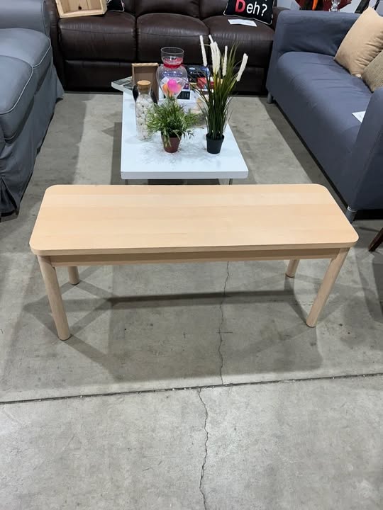Light Wooden like IKEA bench