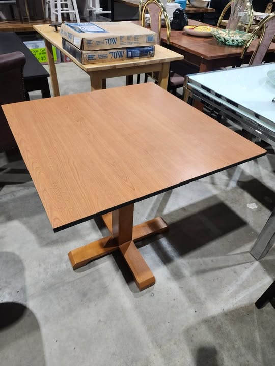 Square Wooden Dining Table
