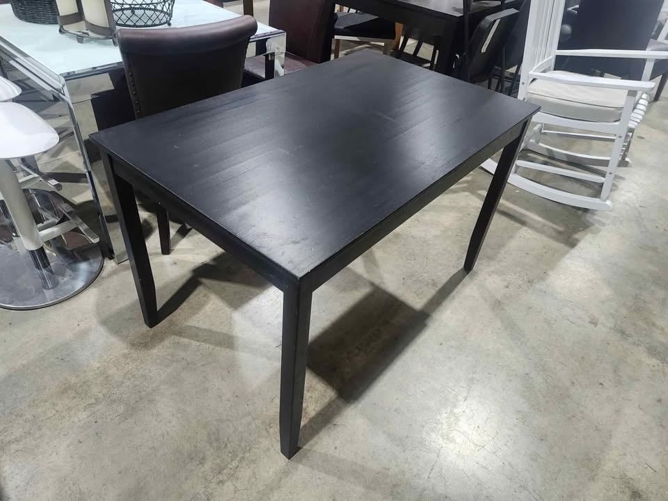 Ikea LERHAMN Dining Table - Black