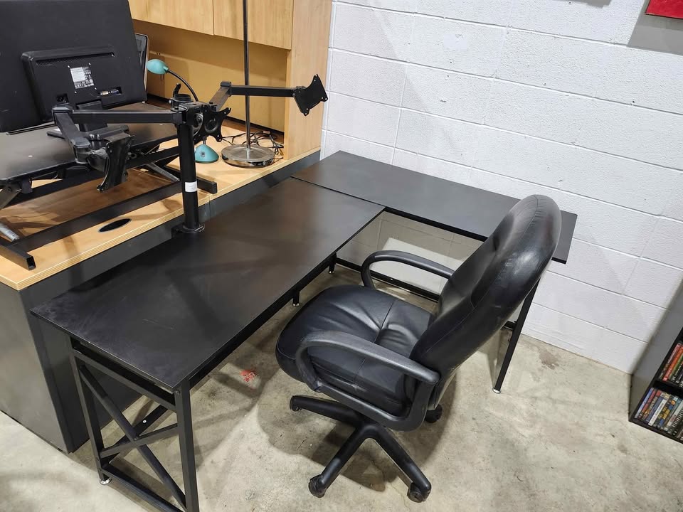VECELO L-Shaped Computer Desk