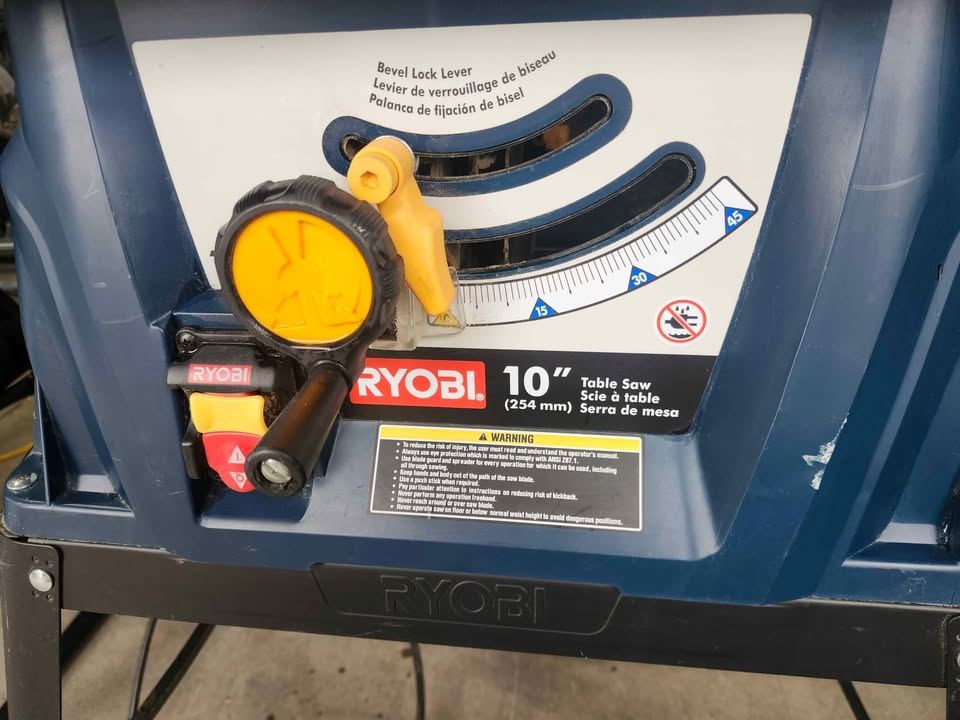 Ryobi 10" Table Saw