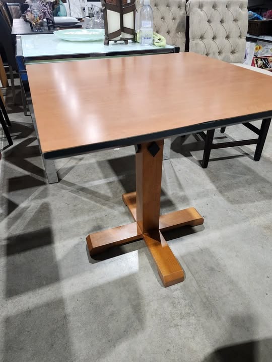 Square Wooden Dining Table