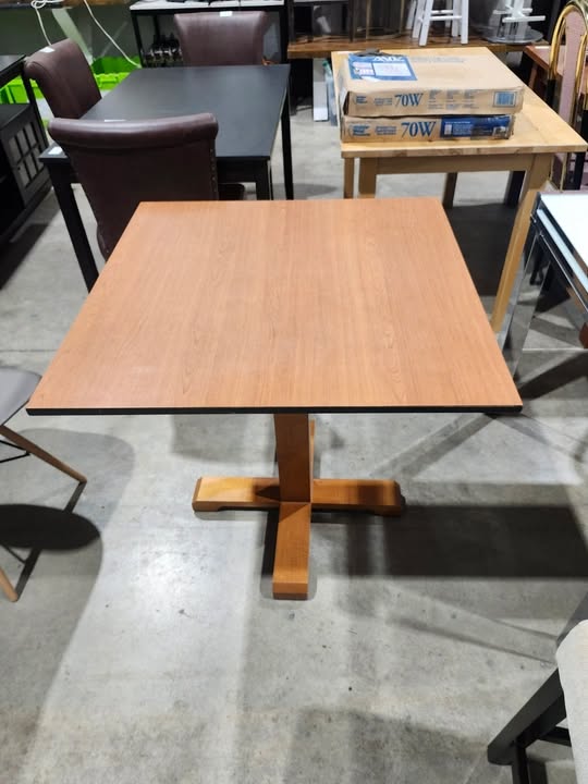 Square Wooden Dining Table