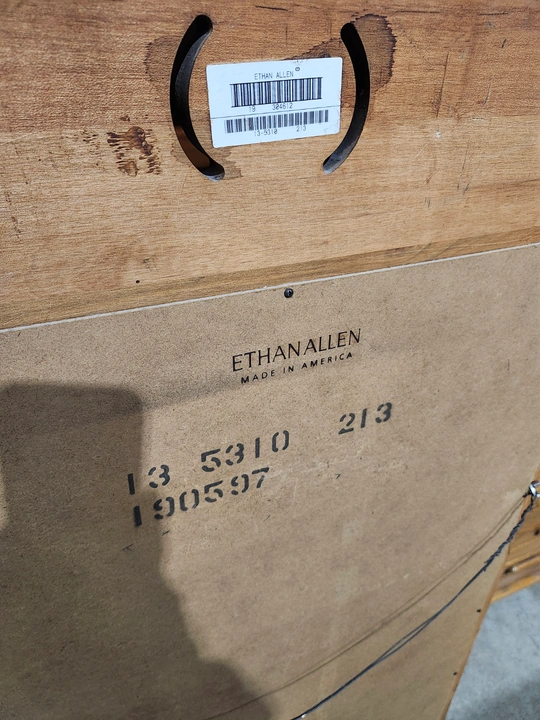 Vintage Ethan Allen Legacy Wooden Wall Mirror