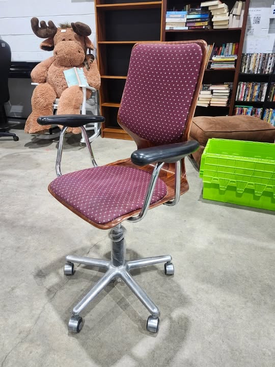 Vintage Mid-Century Modern Office Chair