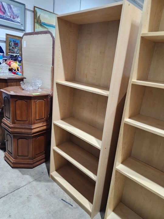 Tall Bookcase - Light Wood
