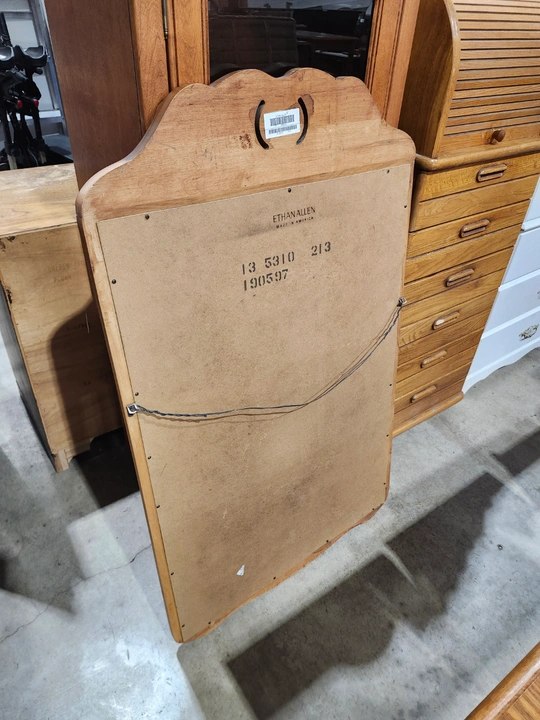 Vintage Ethan Allen Legacy Wooden Wall Mirror