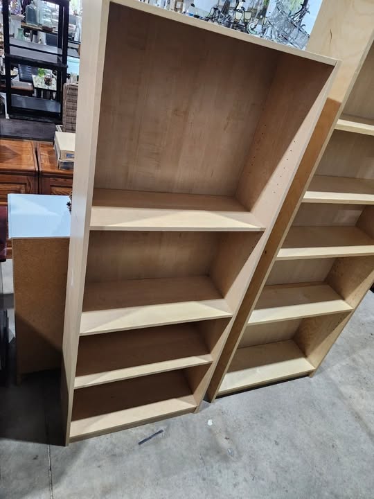 Tall Bookcase - Light Wood