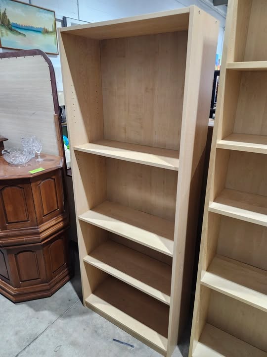 Tall Bookcase - Light Wood