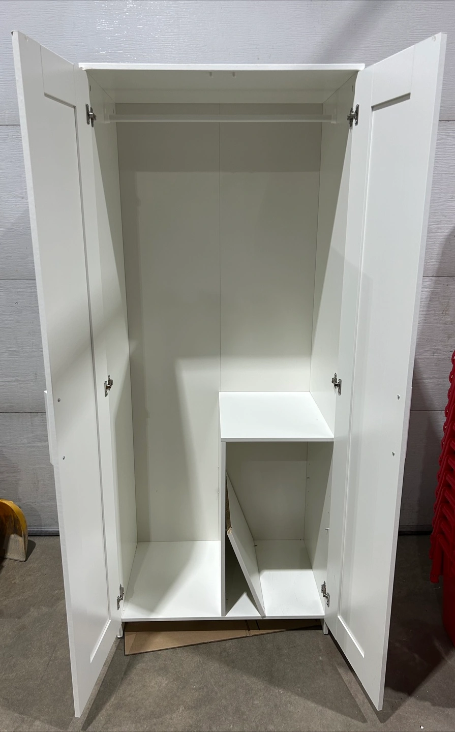 White Wardrobe Armoire Closet