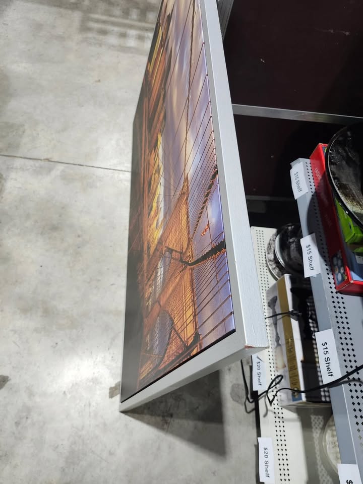 Large Framed Brooklyn Bridge Print