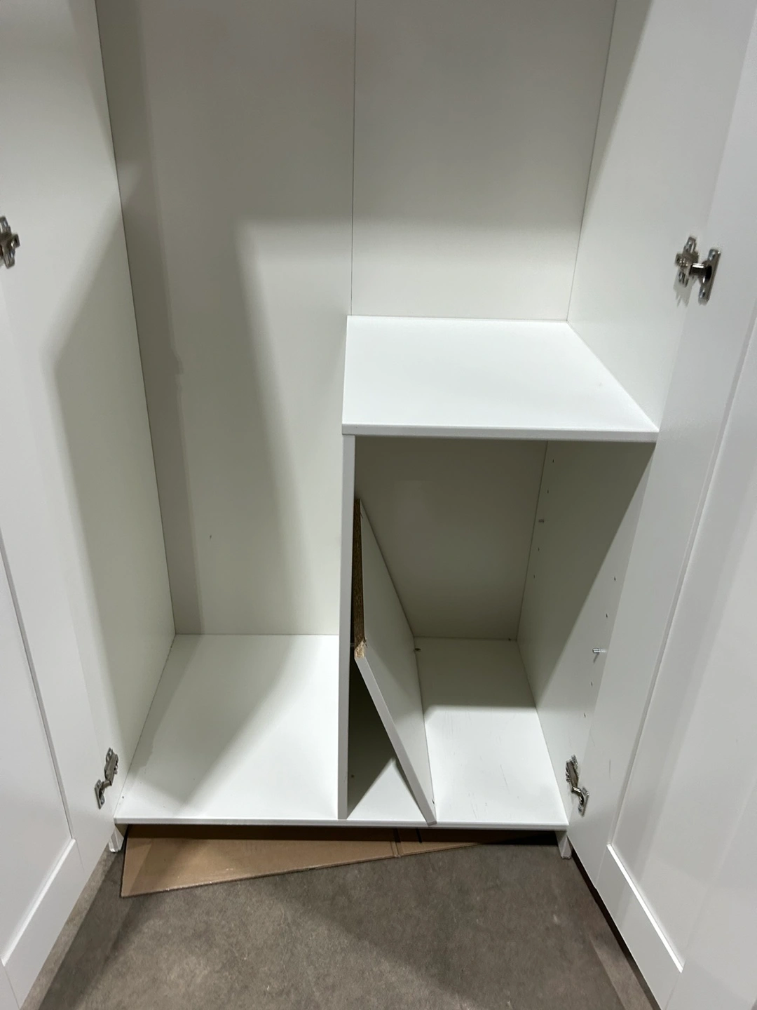 White Wardrobe Armoire Closet