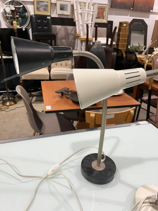 Gooseneck Desk Lamps - 2 Available