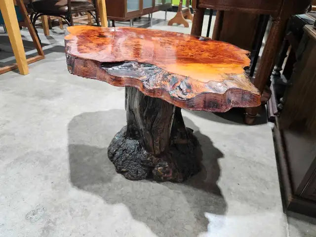 Live Edge Handmade Wood Table