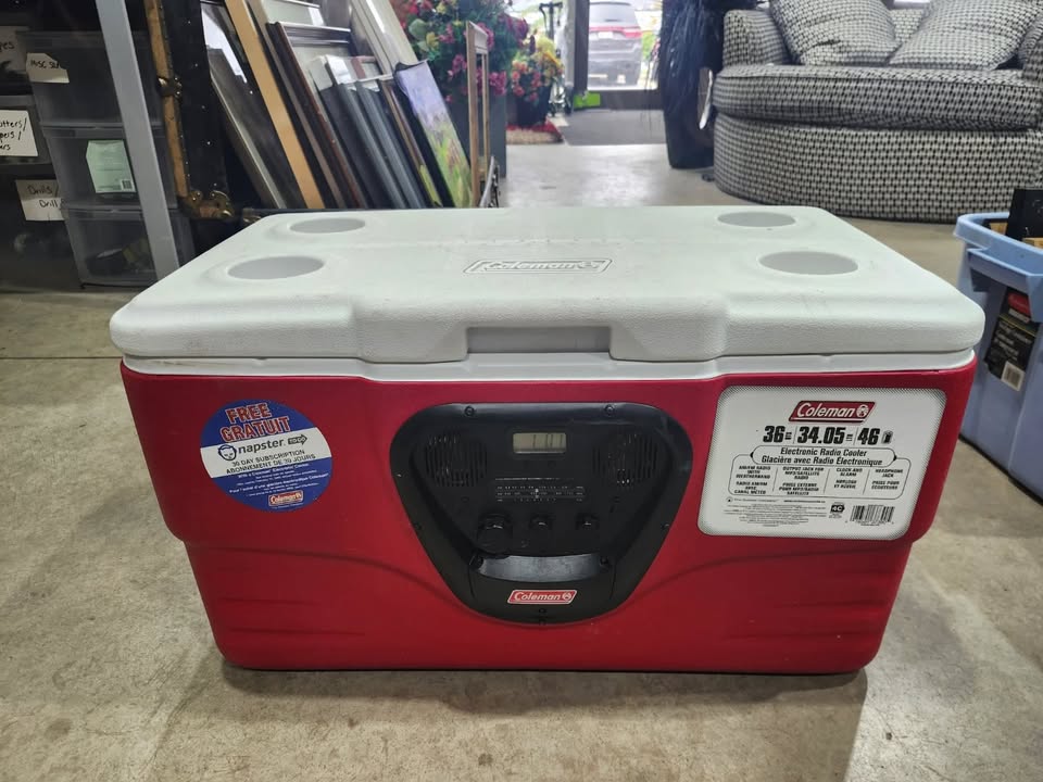 Coleman 36 Quart Electronic Radio Cooler