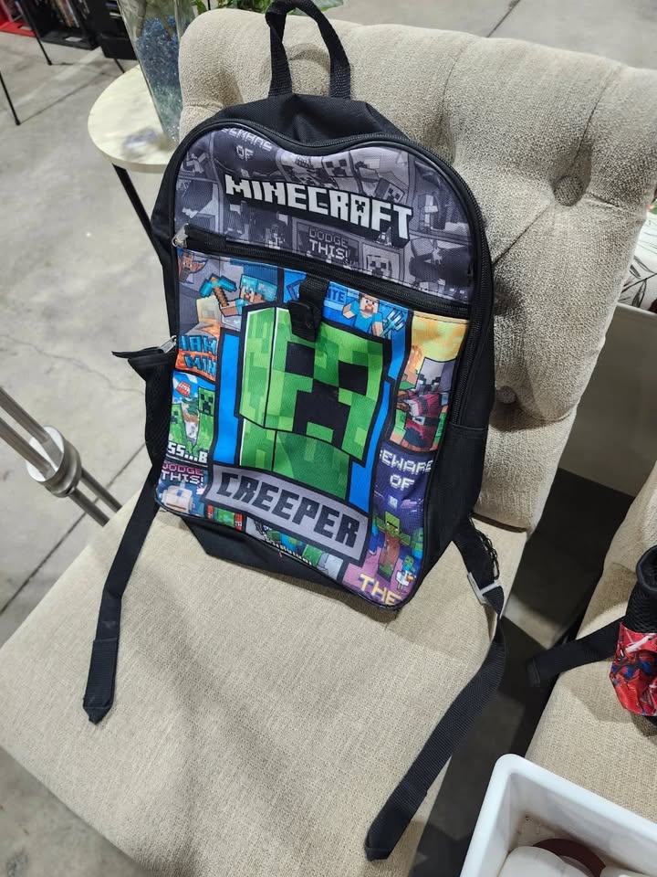 Minecraft Creeper Backpack