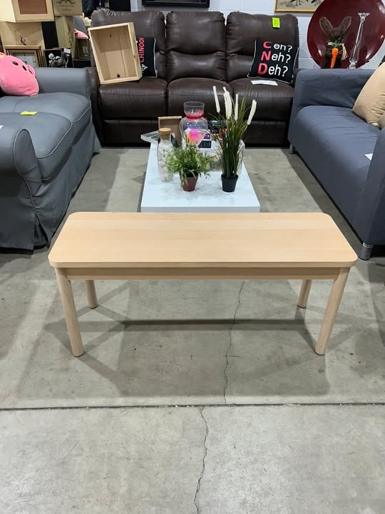 Light Wooden like IKEA bench