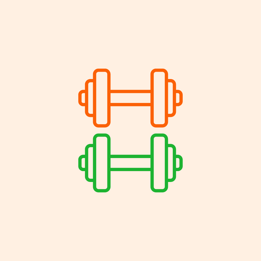 Dumbbells 1$ per lb