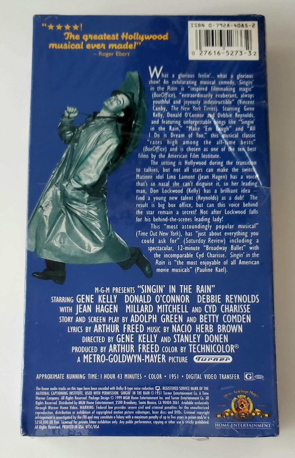 Singin in the Rain VHS- SEALED