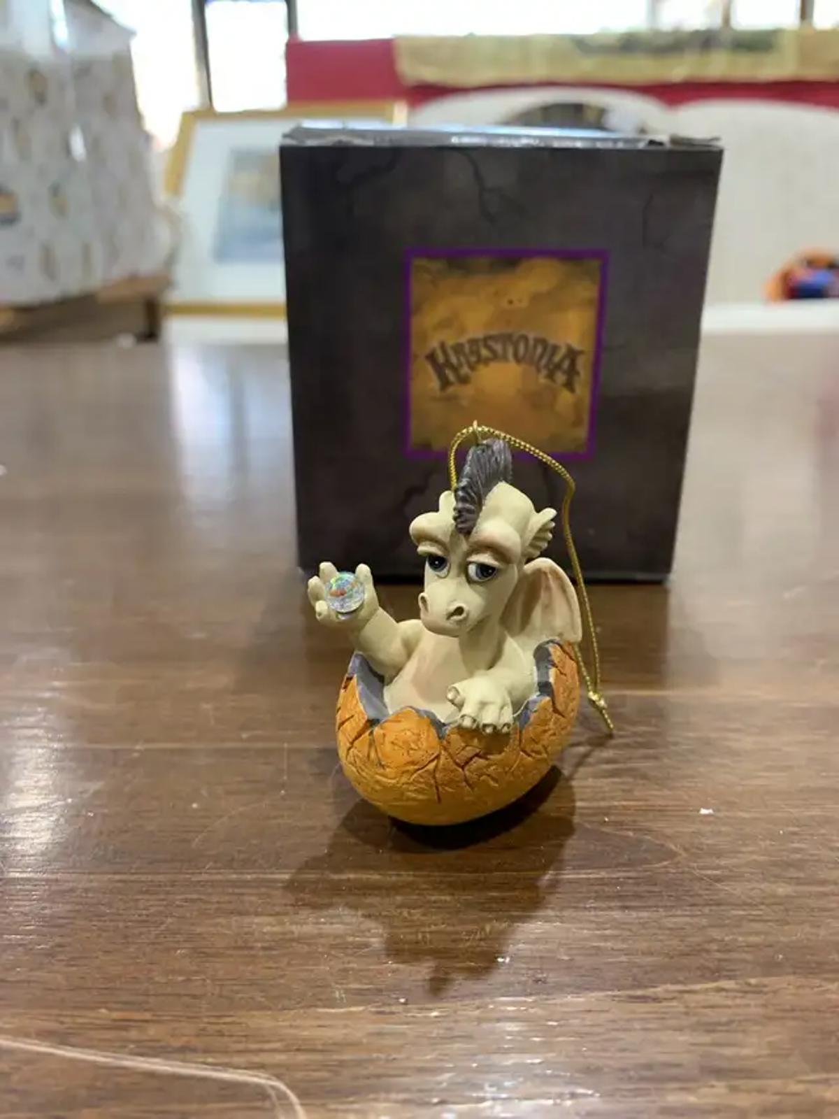 Krystonia Hello #765 dragon egg ornament