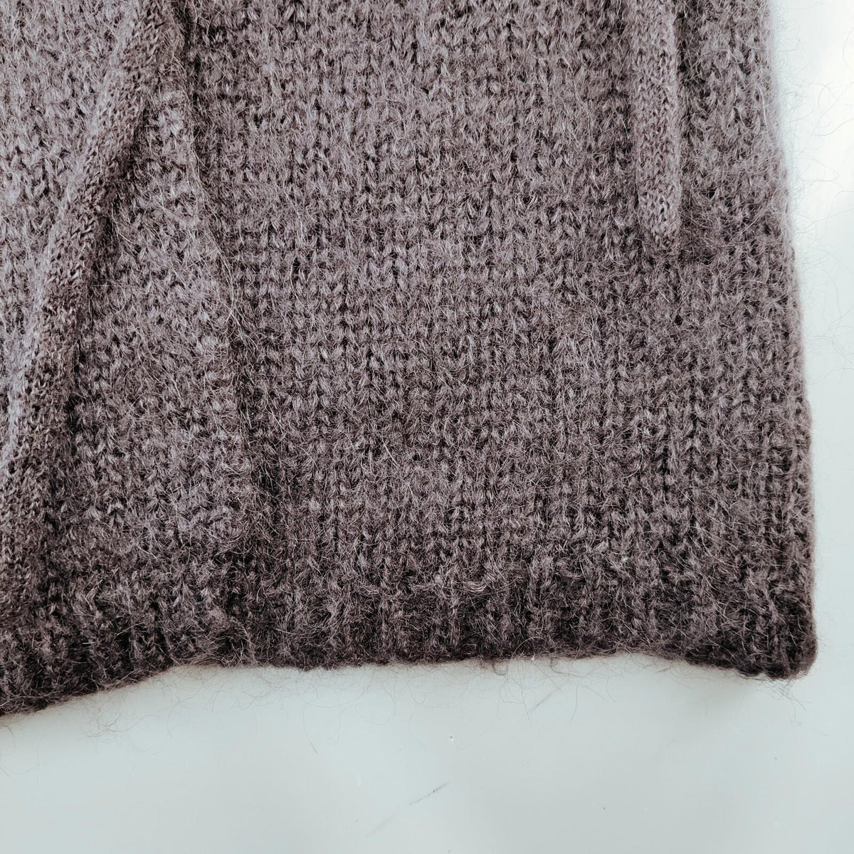 Noa Noa Purple Mohair Blend Wrap Cardigan Women's Size M