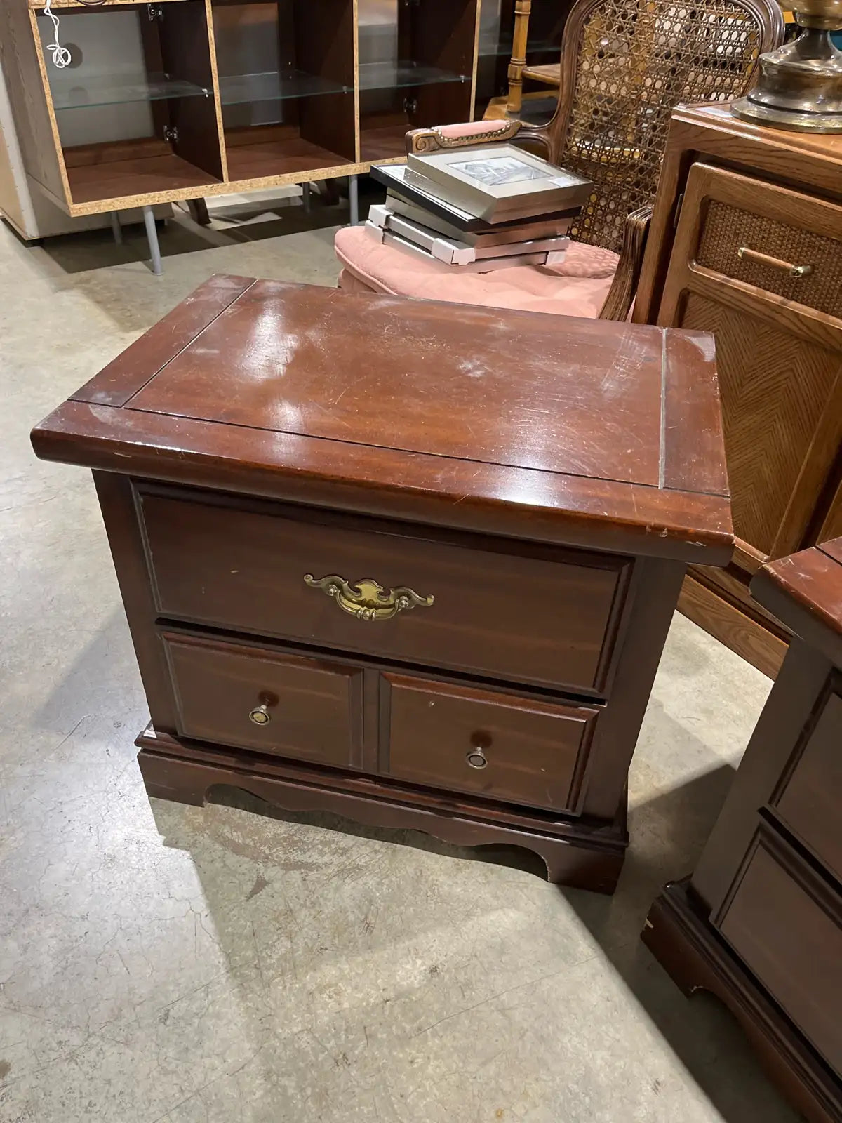 Set of two Vintage Nightstands