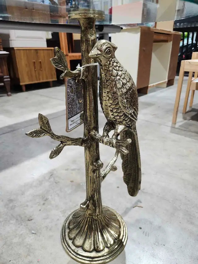 Handcrafted Metal Side Table