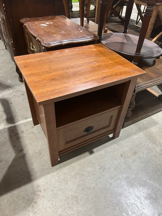 Small Wooden Night Stand / Cabinet