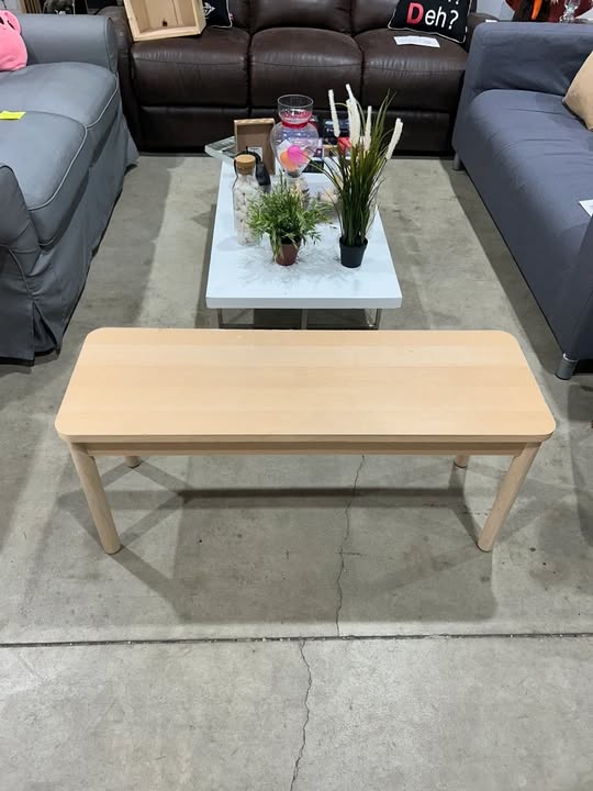 Light Wooden like IKEA bench