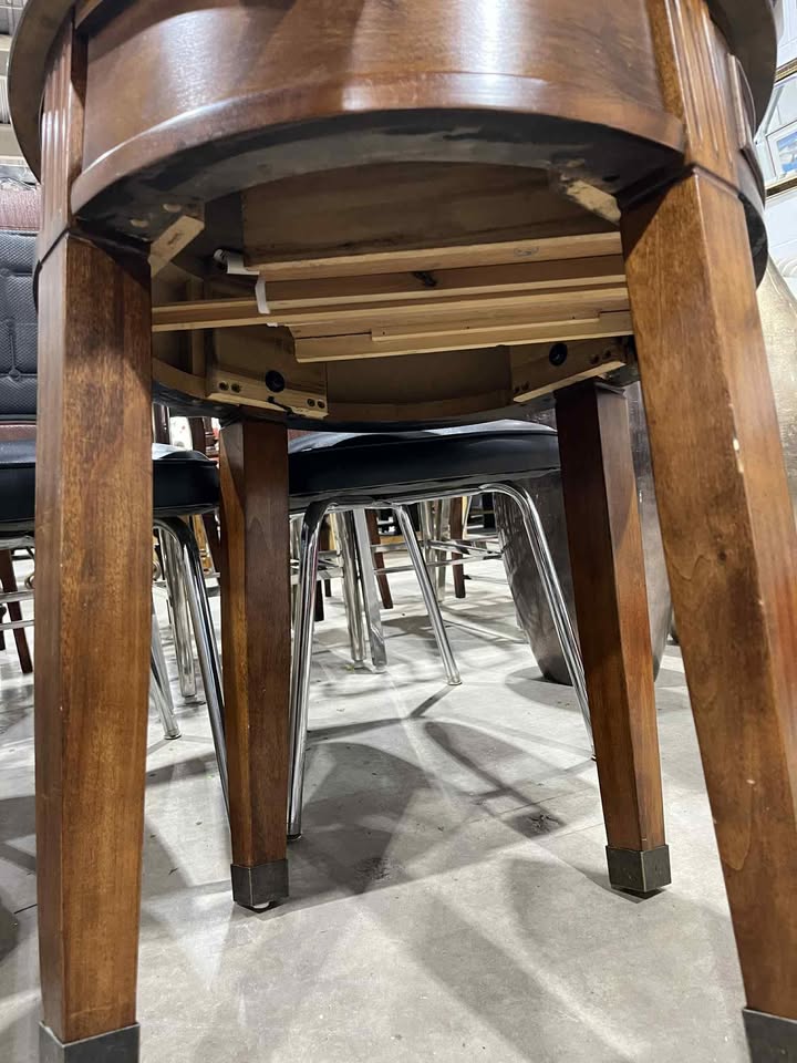 Wooden side table