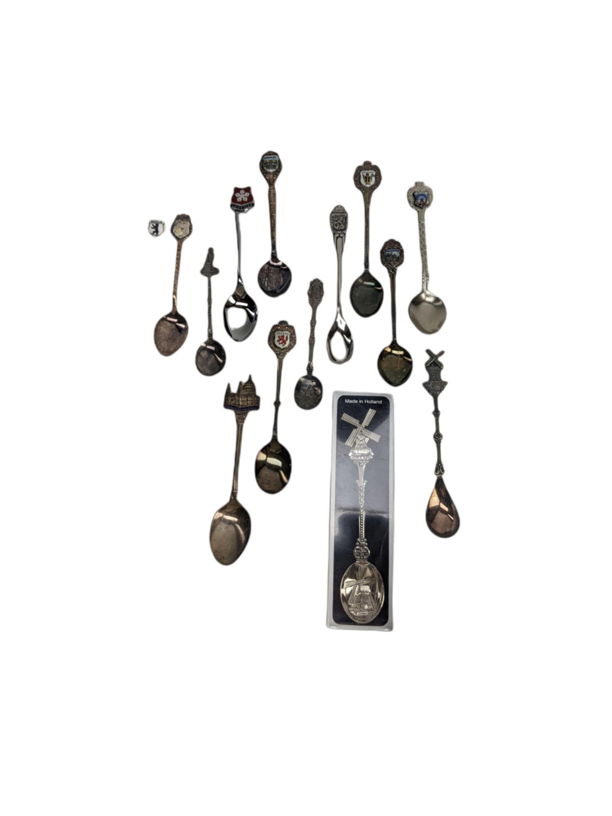 Souvenir Collectable Spoons Vintage - European Countries EU, UK - Various Styles