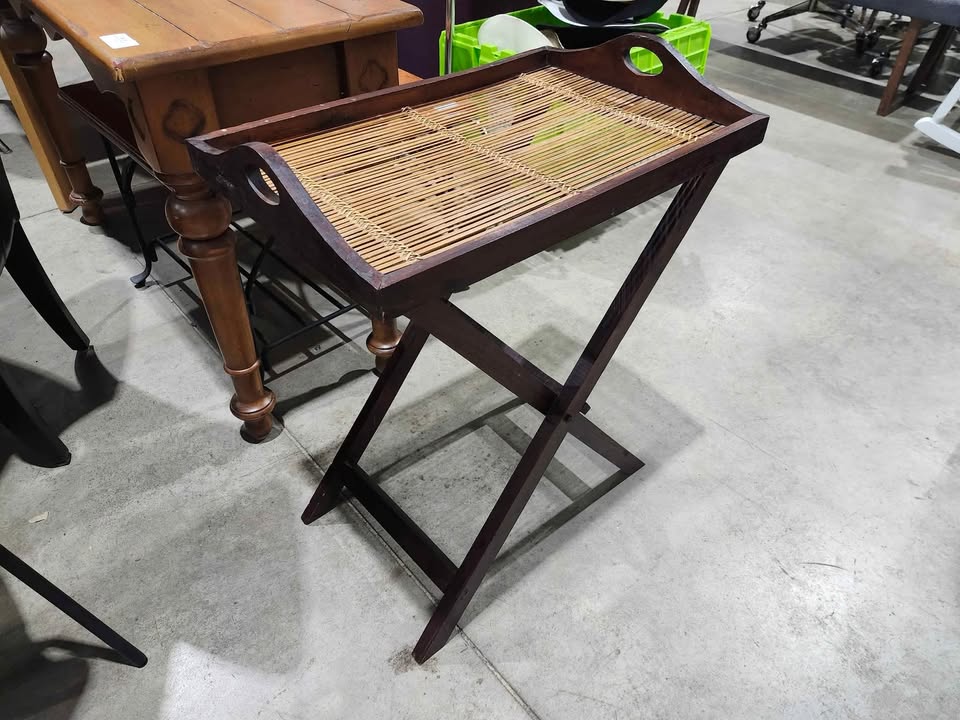Folding Bamboo Tray Table