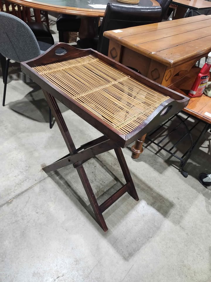 Folding Bamboo Tray Table