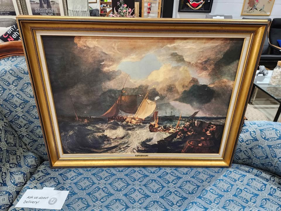 William Turner Limited Edition Artagraph in Golden Frame