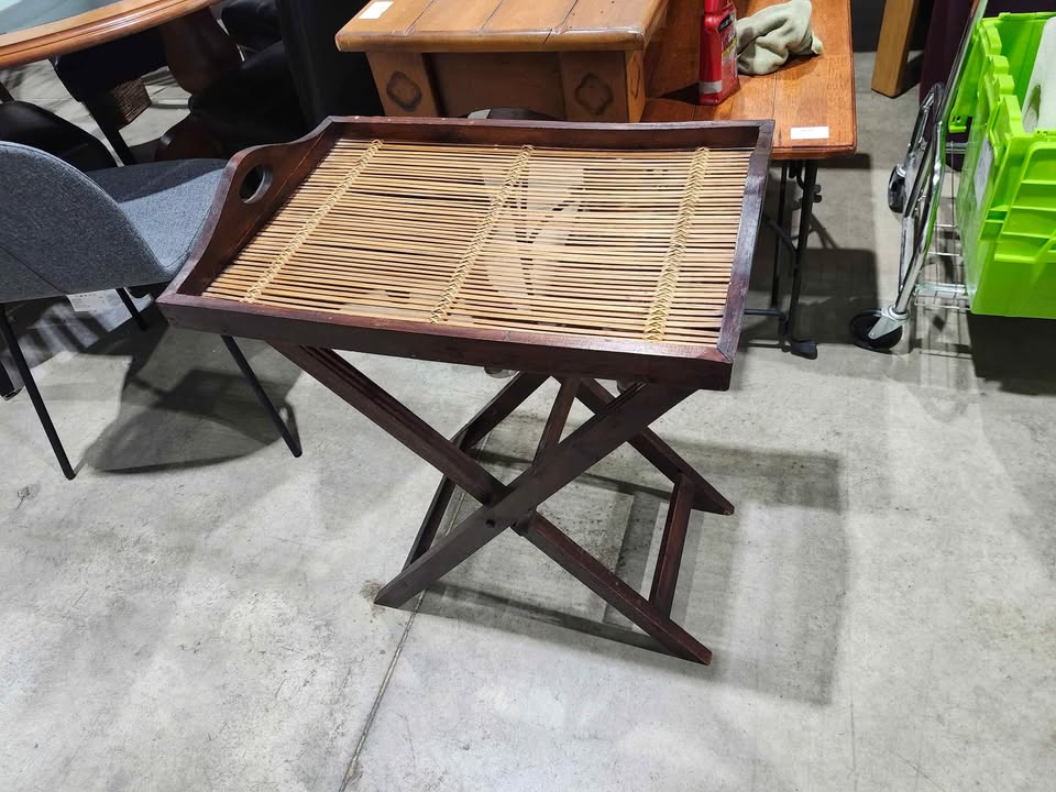 Folding Bamboo Tray Table
